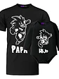 Polera Papá Hijo Body Bebe Goku Padre Familia -Grafimax - Miniatura 1