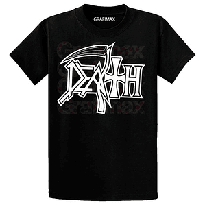 Polera Death Logo Metal Rock Bandas Grafimax