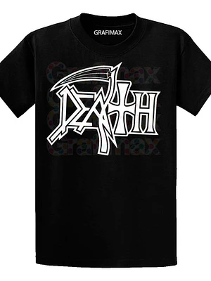 Polera Death Logo Metal Rock Bandas Grafimax