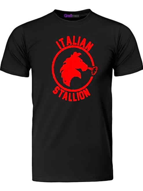 Polera Rocky Balboa Italian Stallion Boxeo Grafimax 2