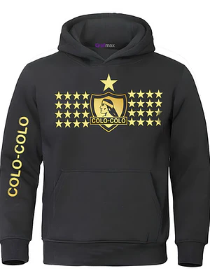 Polerón Colo Colo Estrellas Equipos Deportes Estampado Grafimax