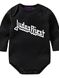 Body Bebé Pilucho Judas Priest Rock Metal Negro Grafimax - Miniatura 1