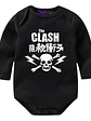 Body Bebé Pilucho The Clash Rock Punk Negro Grafimax - Miniatura 1