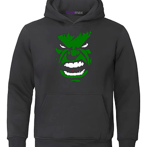 Polerón Hulk Face Hombre Algodón Grafimax