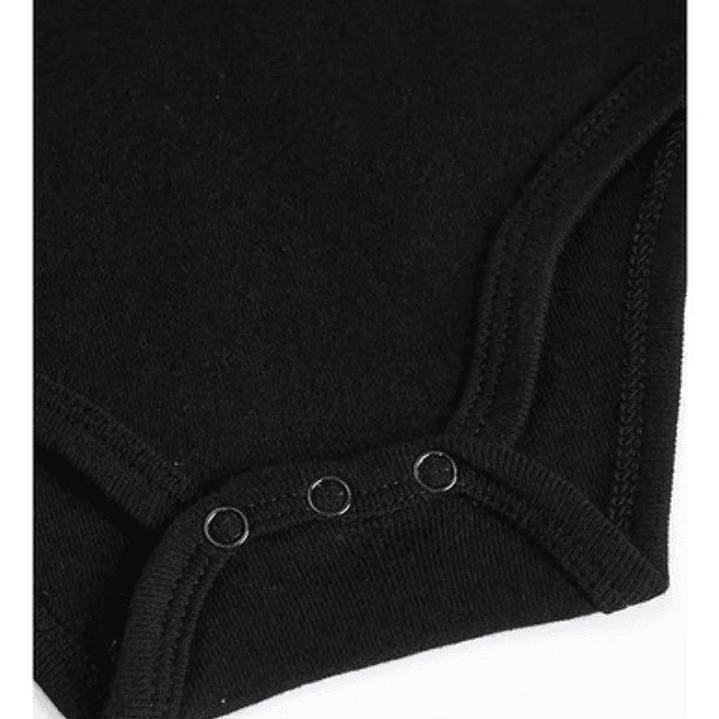 Body Bebé Pilucho Napalm Death Metal Rock Negro Grafimax 2