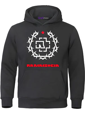 Polerón Rammstein Dornen Fünfeck Industrial Metal Grafimax