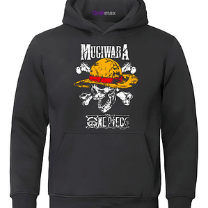 Polerón One Piece D Luffy Pirate Mugiwara Anime Grafimax