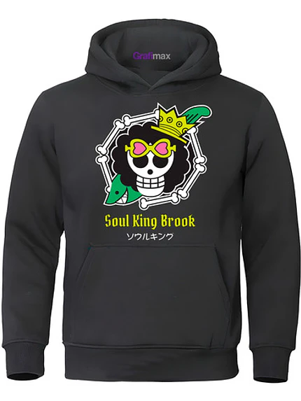 Polerón One Piece Soul King Brook Anime Grafimax 1