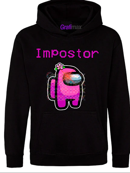 Polerón Among U S Gamer Niño Diseños Algodón Grafimax 5