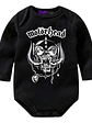 Body Bebé Pilucho Motorhead Rock Metal Negro Música - Grafimax - Miniatura 1