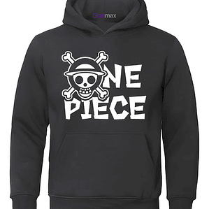 Polerón One Piece Luffy Logo Skull Anime Grafimax
