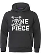 Polerón One Piece Luffy Logo Skull Anime Grafimax - Miniatura 1