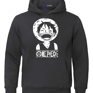 Poleron One Piece Luffy Flag Caras Anime Faces Grafimax