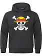 Polerón One Piece Anime Skull Estampado Espalda Grafimax - Miniatura 1