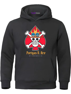 Polerón One Piece Portgas D. Ace Anime Grafimax