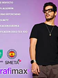 Polera Negra Premium 100% Algodón Semi Slim Fit Grafimax - Miniatura 3
