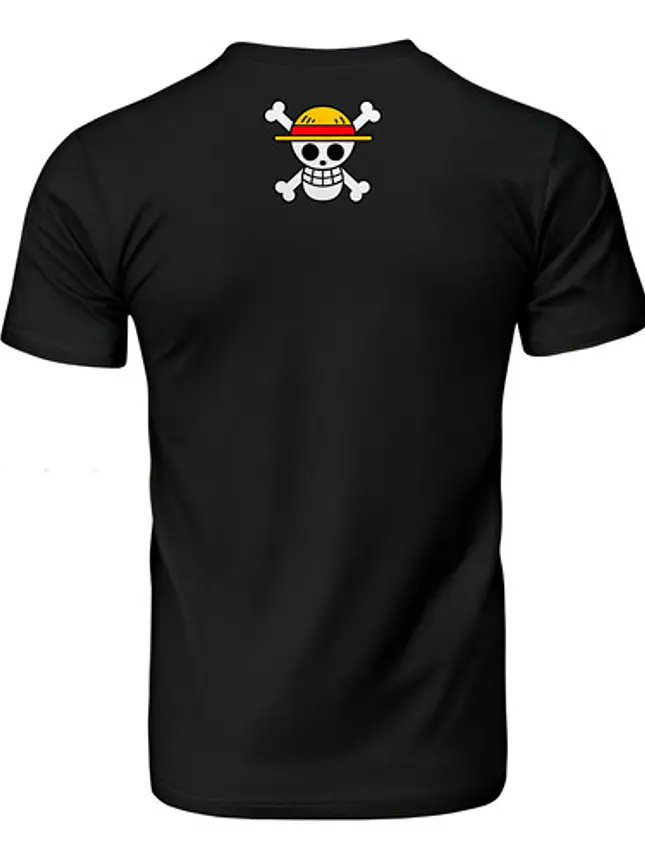 Polera Luffy Gear 5 Silueta One Piece Anime Manga Grafimax 2