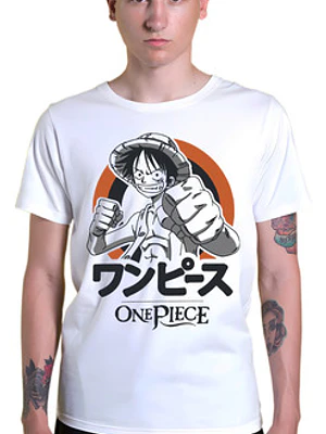 Polera Luffy Straw Hat One Piece Anime Manga Grafimax