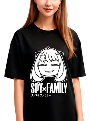 Polera Spy X Family Anime Anya Forger Sonrisa Grafimax