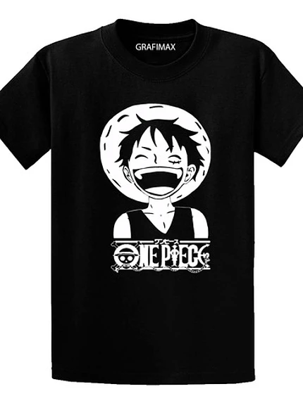 Polera One Piece Luffy D Monkey Manga Anime Diseños Grafimax 7