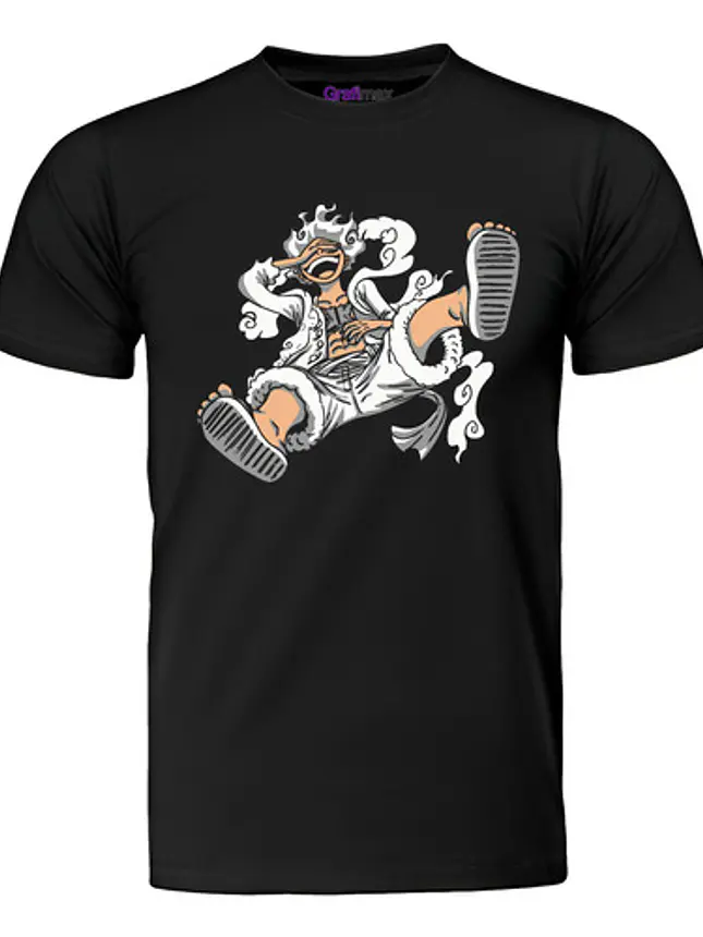 Polera Luffy Gear 5 One Piece Anime Manga Grafimax 1