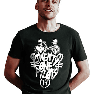 Polera Twenty One Pilots 21 Handwritten Música Grafimax