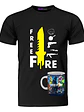 Polera Free Fire Video Juego Navaja + Tazón Grafimax - Miniatura 1
