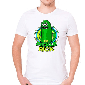 Polera Ricky And Morty Pepinillos Grafimax