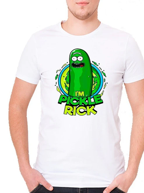 Polera Ricky And Morty Pepinillos Grafimax 1
