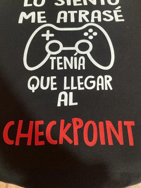 Polera Lo Siento Me Atrasé Gamer Videojuegos Grafimax 2