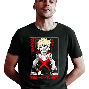 Polera Katsuki Bakugo Boku No Hero Academia Anime Grafimax