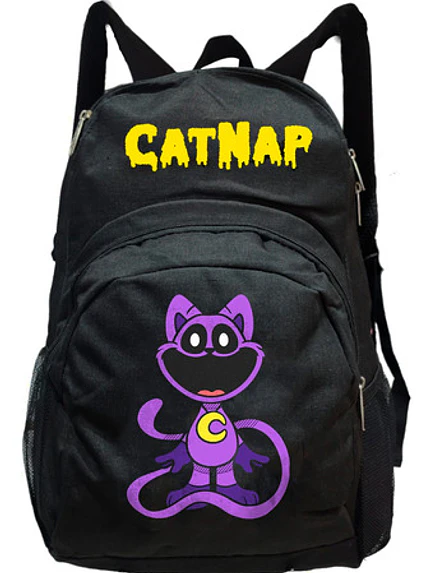 Mochila Catnap Poppy Playtime Videojuegos Gfmx 1