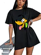 Polera Pluto Dibujos Animados Oversize Mujer Grafimax - Miniatura 1