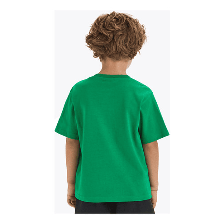 Polera Min Ecraft Creeper Verde Niños Grafimax 2