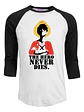 Polera The Hero Luffy One Piece Anime Raglan Grafimax - Miniatura 1
