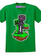 Polera Mine Craft Creeper Ender Man Grafimax - Miniatura 1