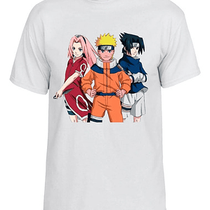 Polera Naruto Shippuden Anime Diseños Grafimax