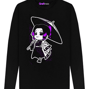 Polera Shinobu Chibi Demon Slayer Kimetsu Anime Grafimax