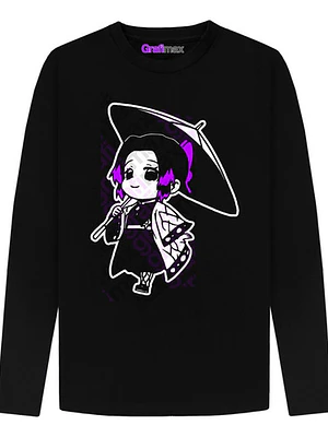 Polera Shinobu Chibi Demon Slayer Kimetsu Anime Grafimax
