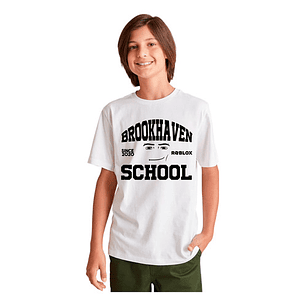 Polera Brookhaven School Roblox Videojuegos Grafimax