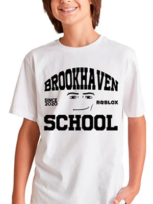 Polera Brookhaven School Roblox Videojuegos Grafimax