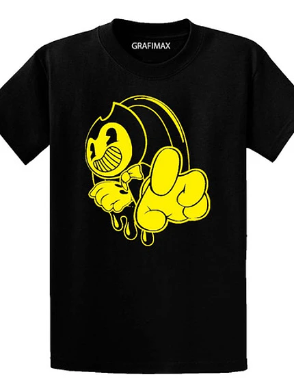 Polera Bendy Ink Tunnel Games Videojuegos Grafimax 1