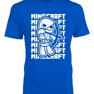 Polera Esqueleto Skeleton Mine Craft Videojuegos Grafimax