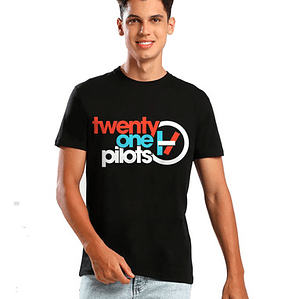 Polera Twenty One Pilots 21 Classic Logo Música Grafimax
