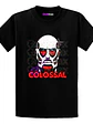 Polera Colossal A.O.T Shingeki No Kyojin Anime Grafimax - Miniatura 1