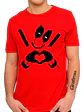 Polera Deadpool Corazón Heart Superhéroes Grafimax - Miniatura 1
