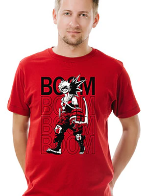 Polera Bakugo Boom Boku No Hero Academia Anime Grafimax