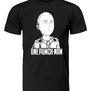 Polera Poker Face One Punch Man Grafimax