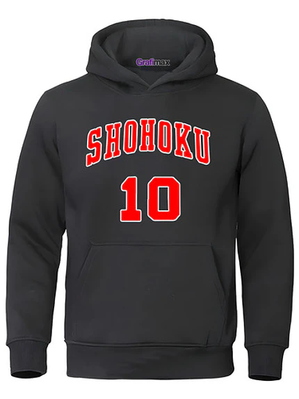 Polerón Shohoku Slam Dunk Numeros 4 7 10 11 14 Anime Grafimax 1