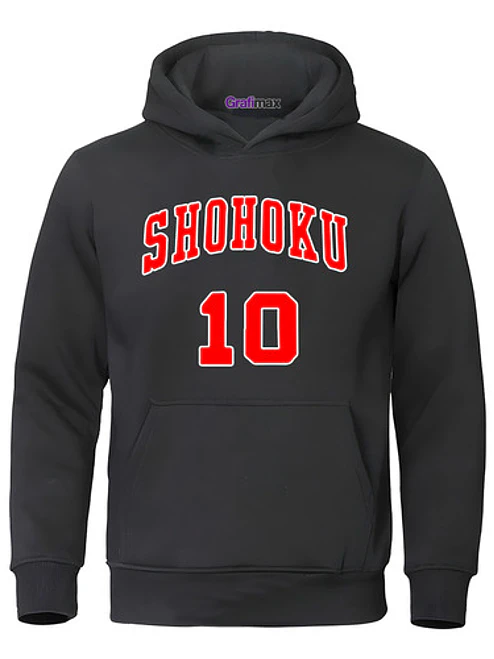 Polerón Shohoku Slam Dunk Numeros 4 7 10 11 14 Anime Grafimax 1